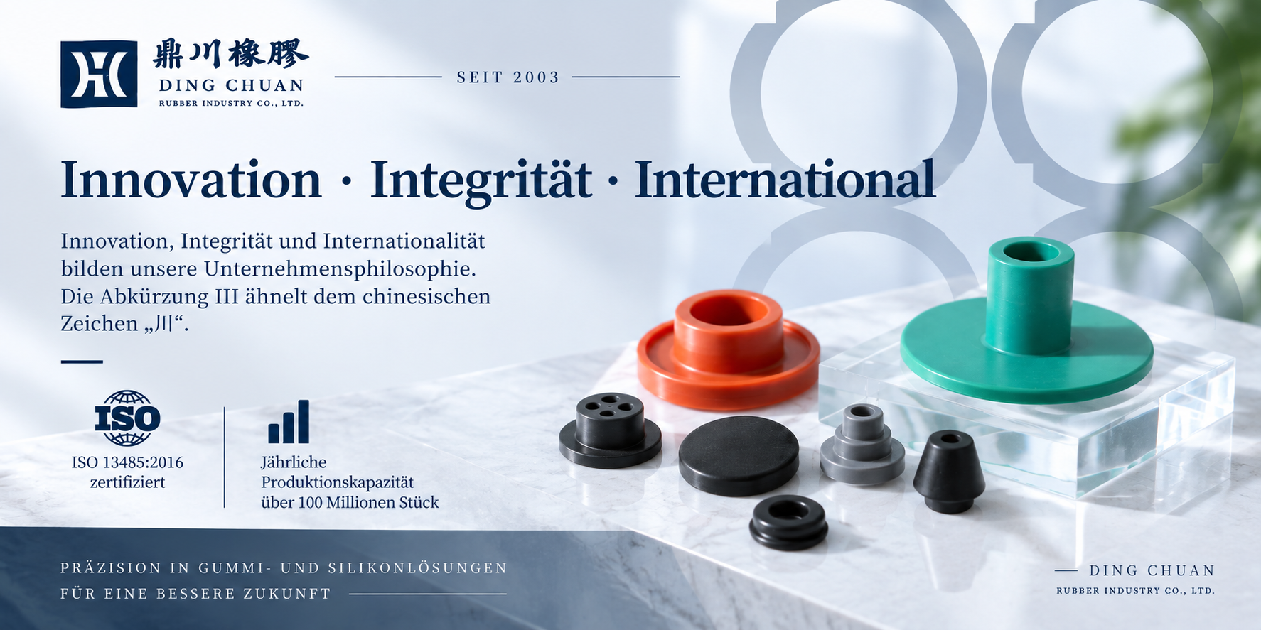 Innovation, Integrität und International – 3I Unternehmensphilosophie
